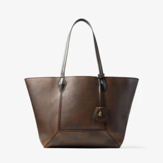 Geantă Diamond Tote medie din piele de vițel netedă, culoare coniac Geantă Diamond Tote medie din piele de vițel netedă, culoare coniac