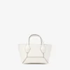 Geantă mini Diamond Tote din piele Latte