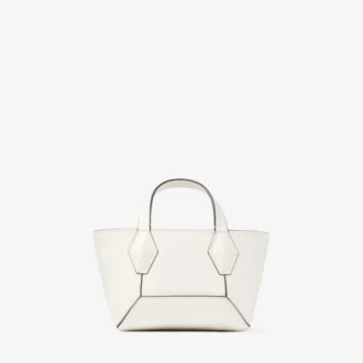 Geantă mini Diamond Tote din piele Latte