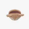 Geantă mini Soft Fox Geantă mini Fox din piele de oaie de culoare caramel