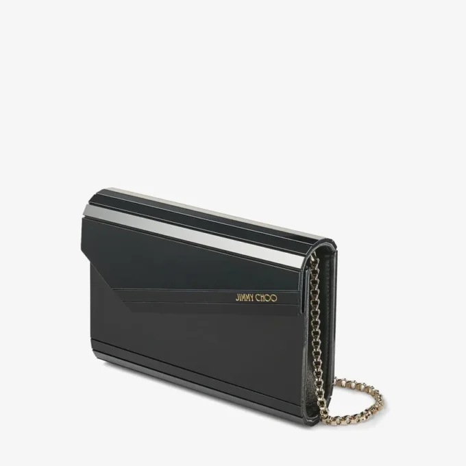 Gență de mână din acril negru Candy Gență de mână din acril negru Candy