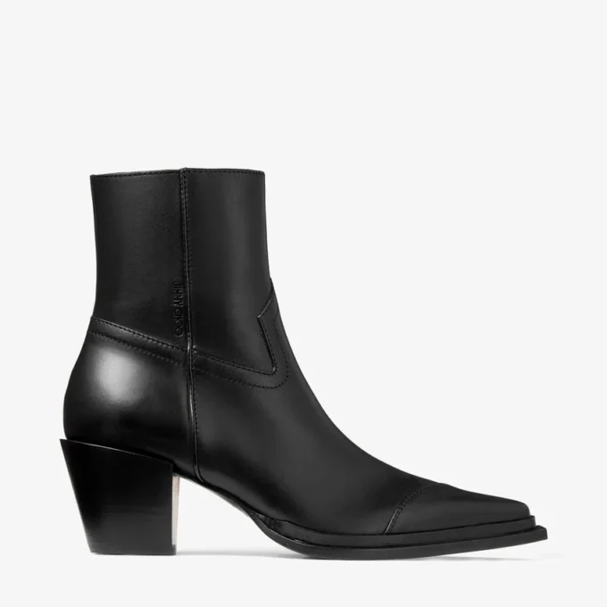 Ghete Cece 60 Ghete negre din piele moale Vachetta