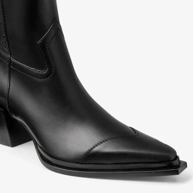 Ghete Cece 60 Ghete negre din piele moale Vachetta