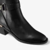 Ghete din piele neagră Noor 45 Ghete din piele neagră Noor 45