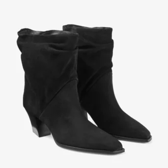 Ghete Hart 60 Ghete din piele de căprioară neagră