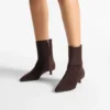 Ghete Lory 35 din piele de căprioară ciocolatie Ghete Lory 35 din piele de căprioară ciocolatie