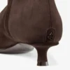 Ghete Lory 35 din piele de căprioară ciocolatie Ghete Lory 35 din piele de căprioară ciocolatie