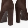 Ghete Marene 120 Pantofi cu toc din piele de căprioară ciocolatie Ghete Marene 120 Pantofi cu toc din piele de căprioară ciocolatie