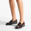 Ivy Loafer Sambuco Mocasini din piele cu imprimeu crocodil lucios Ivy Loafer Sambuco Mocasini din piele cu imprimeu crocodil lucios