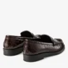 Ivy Loafer Sambuco Mocasini din piele cu imprimeu crocodil lucios Ivy Loafer Sambuco Mocasini din piele cu imprimeu crocodil lucios