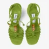 Lova Wedge 85 Clover Mix – sandale cu platformă din piele de căprioară cu mărgele Lova Wedge 85 Clover Mix – sandale cu platformă din piele de căprioară cu mărgele