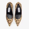 Love 85 Pantofi cu toc înalt din piele de ponei cu imprimeu leopard natural Love 85 Pantofi cu toc înalt din piele de ponei cu imprimeu leopard natural