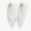 Love 85 Pantofi cu toc înalt din pânză de bumbac, de culoare Ivory Candyfloss Glitter Love 85 Pantofi cu toc înalt din pânză de bumbac, de culoare Ivory Candyfloss Glitter