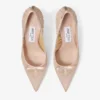 Love Mesh 85 Pantofi cu toc din satin macaron cu tul drapat Love Mesh 85 Pantofi cu toc din satin macaron cu tul drapat