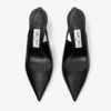 Love Sling Back 85 Pantofi cu baretă din piele de vițel neagră Love Sling Back 85 Pantofi cu baretă din piele de vițel neagră