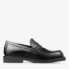 Mocasini Buff Mocasini din piele de vițel Box, negri Mocasini Buff Mocasini din piele de vițel Box, negri