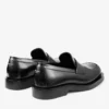 Mocasini Buff Mocasini din piele de vițel Box, negri Mocasini Buff Mocasini din piele de vițel Box, negri