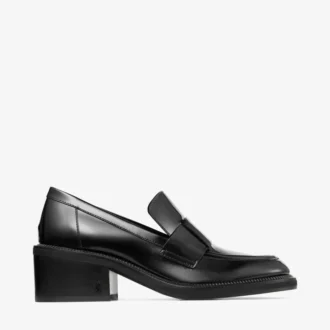 Mocasini cu platformă Tylor 60 negri Spazzolato