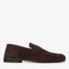 Mocasini Ellis din piele de căprioară catifelată de culoare ciocolată Mocasini Ellis din piele de căprioară catifelată de culoare ciocolată