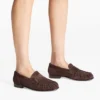 Mocasini Ellis din piele de căprioară ciocolatie Mocasini Ellis din piele de căprioară ciocolatie
