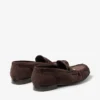 Mocasini Ellis din piele de căprioară ciocolatie Mocasini Ellis din piele de căprioară ciocolatie