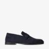 Mocasini Ellis Loafer F din piele de căprioară de culoare marină Mocasini Ellis Loafer F din piele de căprioară de culoare marină