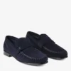 Mocasini Ellis Loafer F din piele de căprioară de culoare marină Mocasini Ellis Loafer F din piele de căprioară de culoare marină