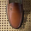 Mocasini Ethan din piele mată periată de culoare maro deschis Mocasini Ethan din piele mată periată de culoare maro deschis
