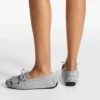 Mocasini Manon F din denim de piele de porumbel Mocasini Manon F din denim de piele de porumbel
