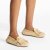 Mocasini Manon F din piele imprimată cu model de șarpe Mocasini Manon F din piele imprimată cu model de șarpe