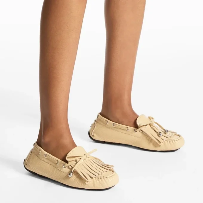 Mocasini Manon F din piele imprimată cu model de șarpe Mocasini Manon F din piele imprimată cu model de șarpe