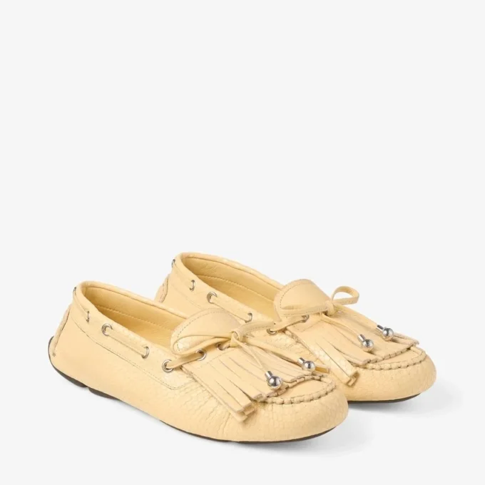 Mocasini Manon F din piele imprimată cu model de șarpe Mocasini Manon F din piele imprimată cu model de șarpe
