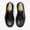 Mocasini Rowan Derby din piele de vițel Box, negri