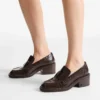 Mocasini Tylor 60 din piele cu imprimeu de crocodil, culoare ciocolată Mocasini Tylor 60 din piele cu imprimeu de crocodil, culoare ciocolată