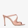 Mule Anise 95 din piele lăcuită roz balet Mule Anise 95 din piele lăcuită roz balet