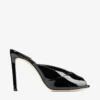 Mule Brigitte 100 din piele lăcuită neagră Mule Brigitte 100 din piele lăcuită neagră