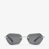 Ochelari de soare Abby Silver Geometric