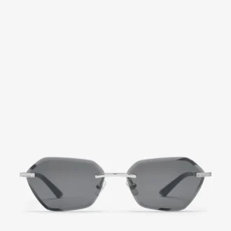 Ochelari de soare Abby Silver Geometric