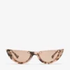 Ochelari de soare Beth Pink Havana Cat Eye