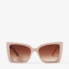 Ochelari de soare cu ramă tip fluture Lorea Beige