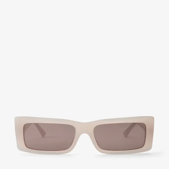 Ochelari de soare dreptunghiulari Lennon Opal Taupe Ochelari de soare dreptunghiulari Lennon Opal Taupe