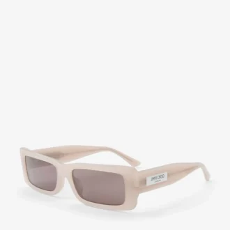 Ochelari de soare dreptunghiulari Lennon Opal Taupe