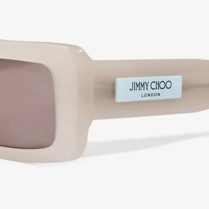 Ochelari de soare dreptunghiulari Lennon Opal Taupe Ochelari de soare dreptunghiulari Lennon Opal Taupe