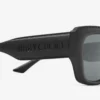Ochelari de soare dreptunghiulari Yani negru mat Ochelari de soare dreptunghiulari Yani negru mat