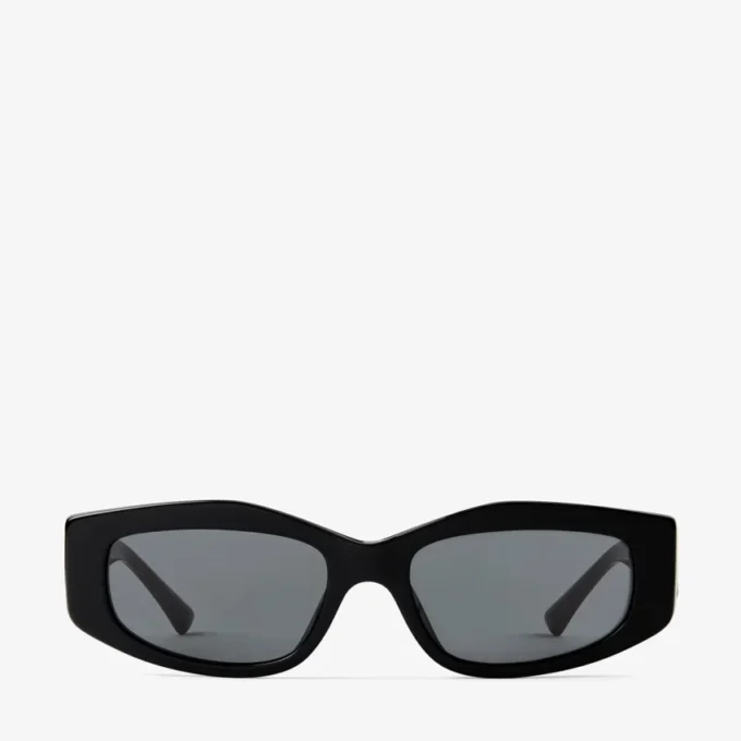 Ochelari de soare geometrici Uma negri Ochelari de soare geometrici Uma negri