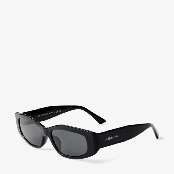 Ochelari de soare geometrici Uma negri Ochelari de soare geometrici Uma negri