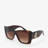 Ochelari de soare Juliana Brown Havana Square Ochelari de soare Juliana Brown Havana Square