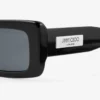 Ochelari de soare Lennon negri, dreptunghiulari Ochelari de soare Lennon negri, dreptunghiulari