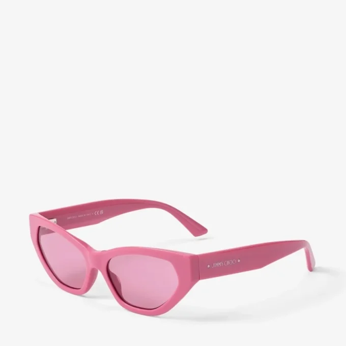 Ochelari de soare Leyla Candy Pink Cat Eye Ochelari de soare Leyla Candy Pink Cat Eye