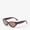 Ochelari de soare Leyla maro Havana, model „ochi de pisică” Ochelari de soare Leyla maro Havana, model „ochi de pisică”